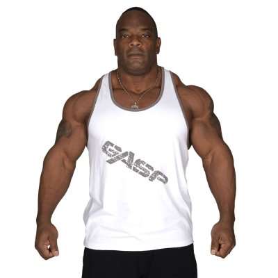 GASP Vintage T-back White