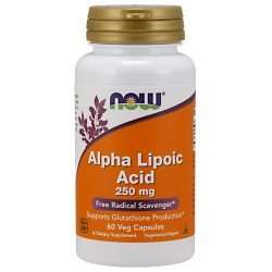NOW Foods Alpha Lipoic Acid, 250mg - 60 caps