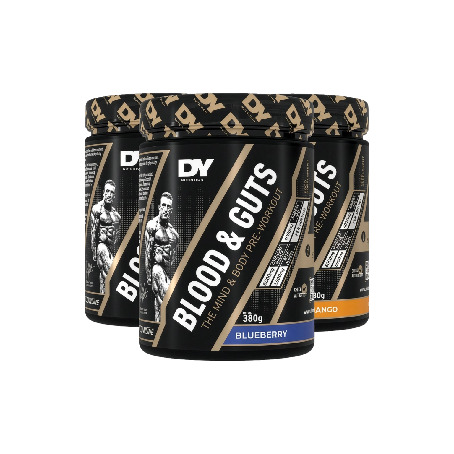 Dorian Yates Blood and Guts Pre-Workout 380g