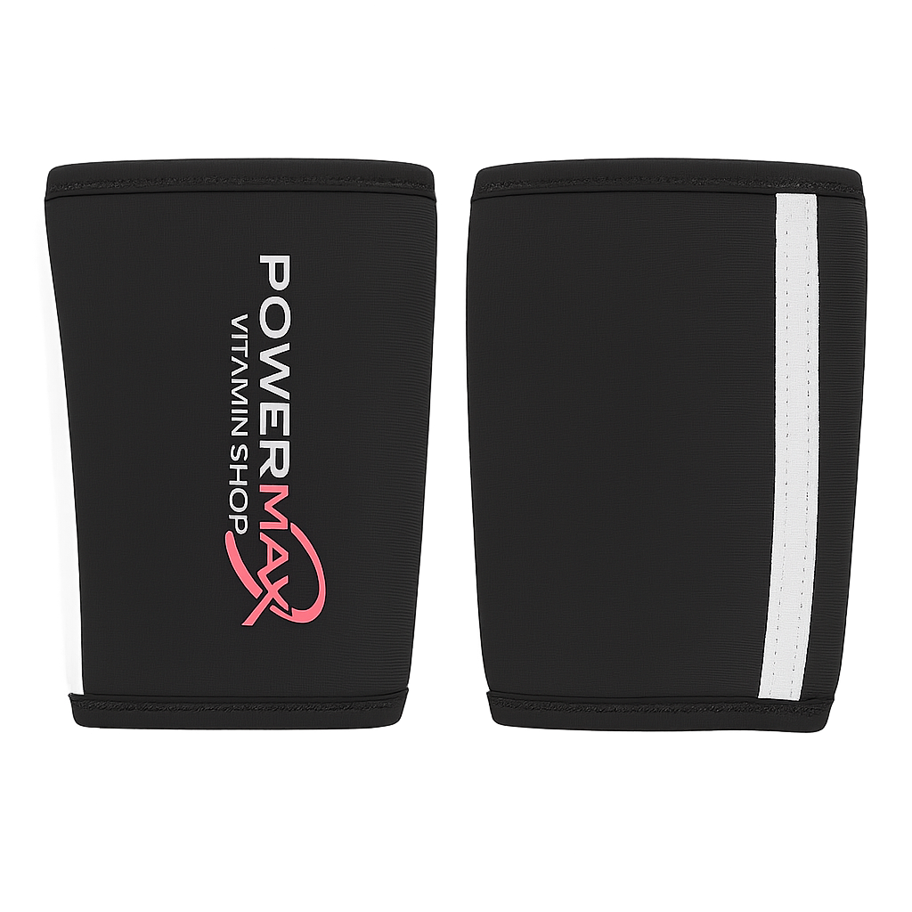 PowerMax 7mm Elbow Sleeves Small (Black/White)