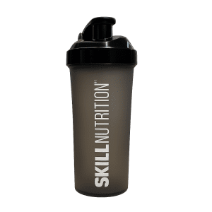 Skill Nutrition Shaker 700ml Smoked Black - Lock Lid