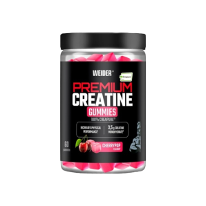 Weider Premium Creatine Gummies 20 Servings Cherrypop