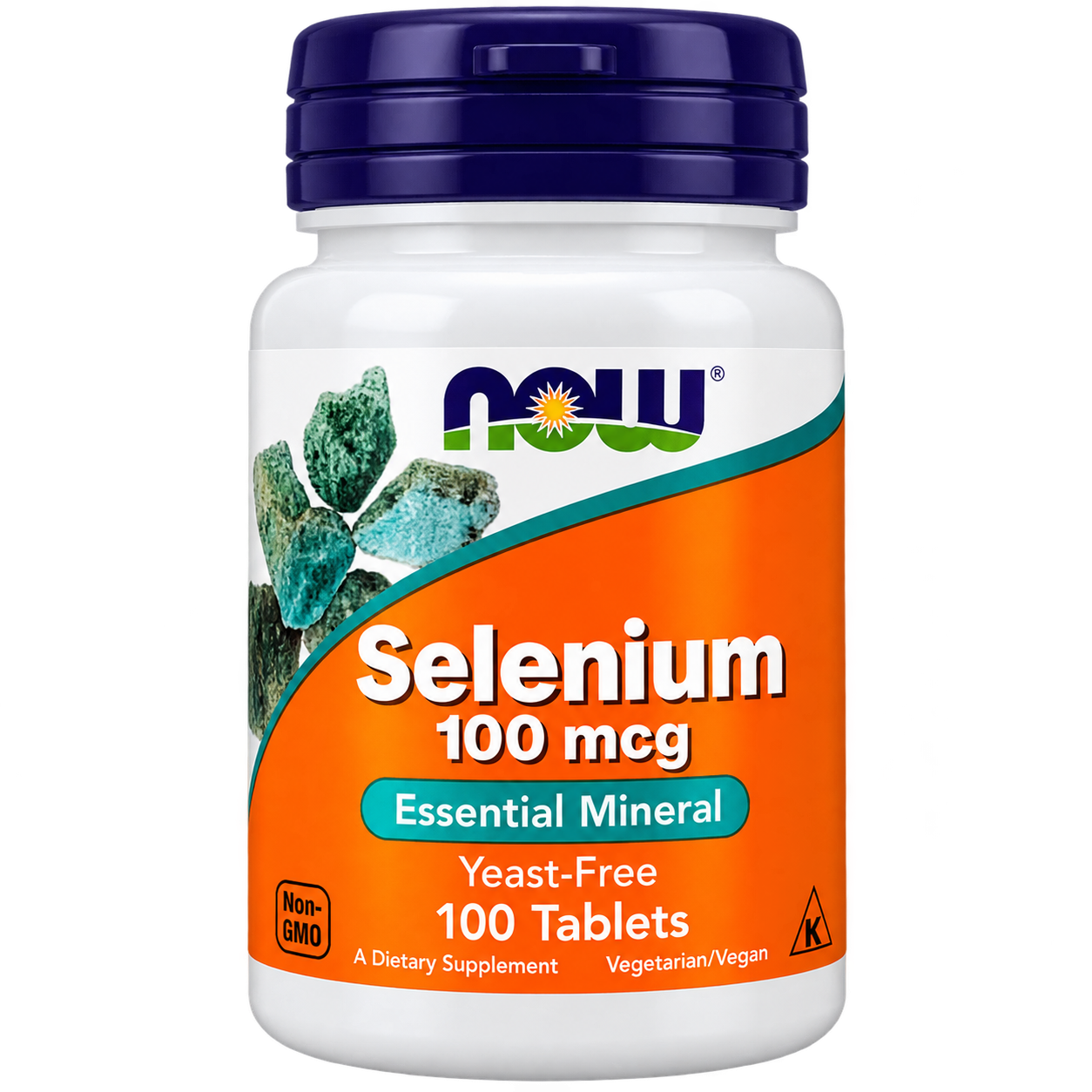 NOW Foods Selenium, 100mcg - 100 tablets