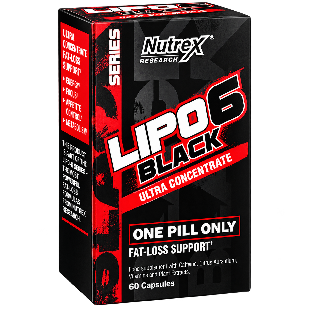 Nutrex Lipo-6 Black Ultra Concentrate 60 Capsules